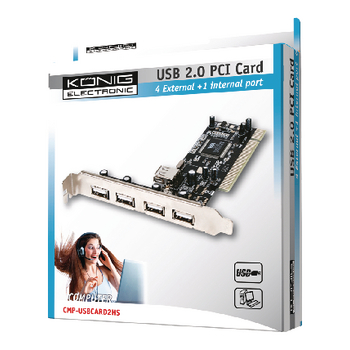 CMP-USBCARD2HS Pci kaart usb 2.0 normal Verpakking foto